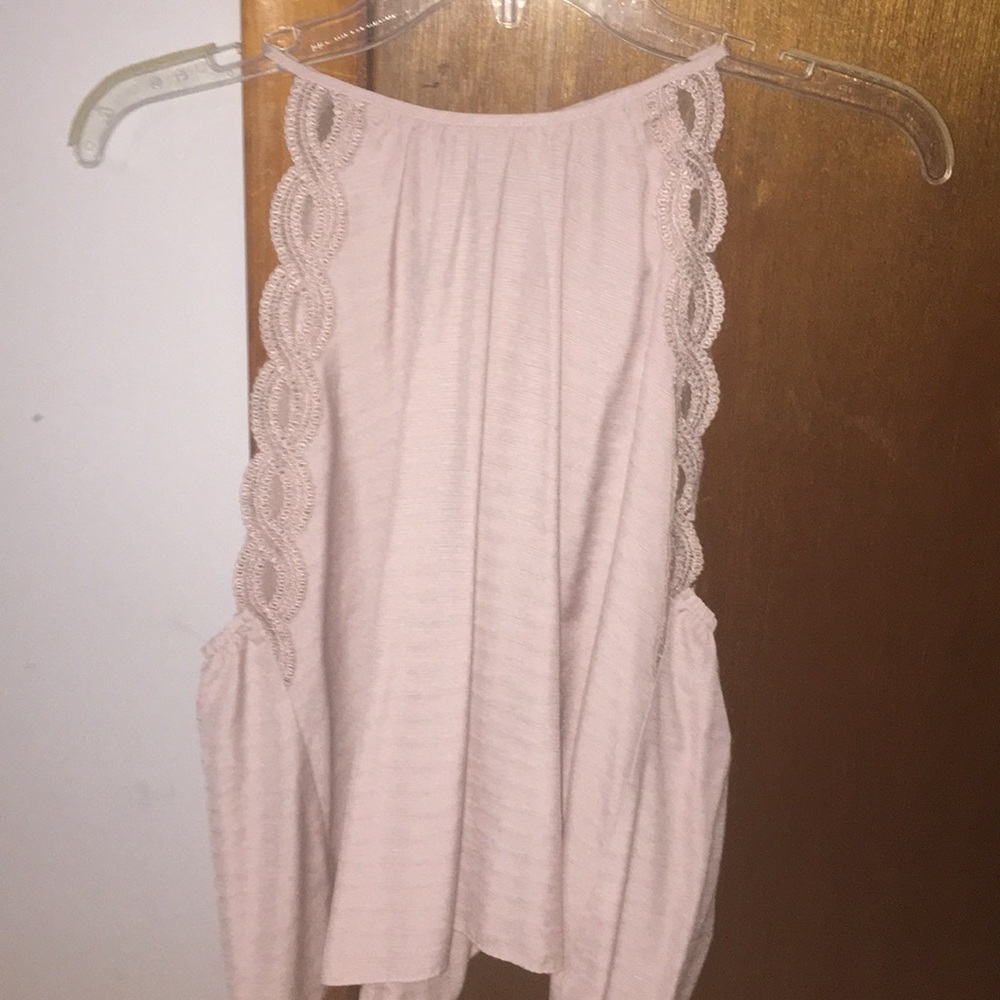 Pacsun tank in a baby pink color
